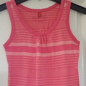 Esprit Pink Striped Tank Top